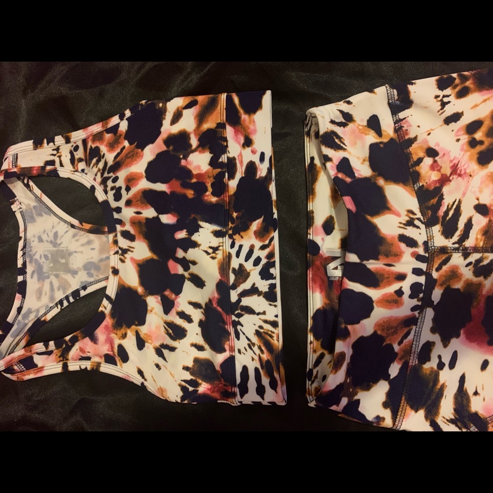 Spandex exercise clothing